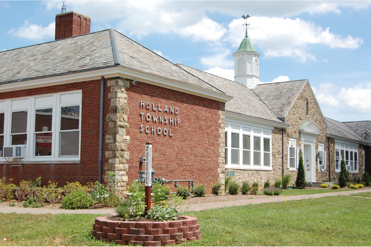 Holland Township School Front View
